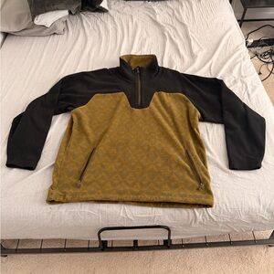 Prana Black and Gold Men's Jacket